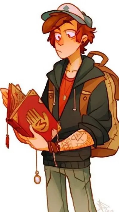 ai character: Dipper  background