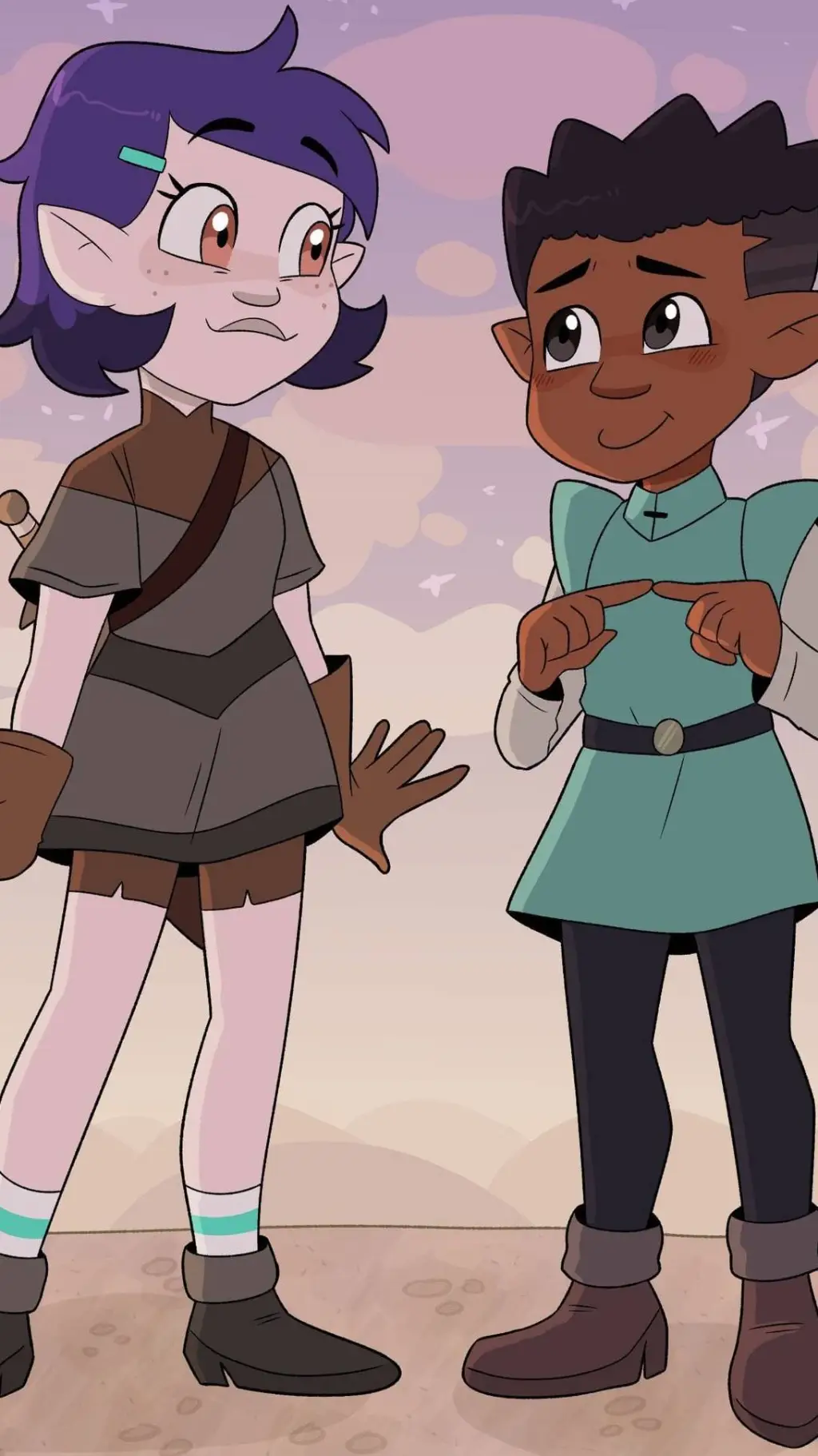 ai character: Gus × bria background