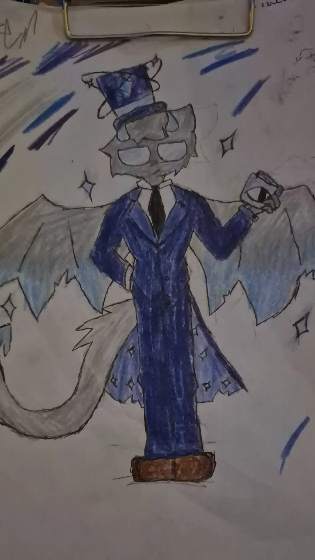 ai character: Vesper background