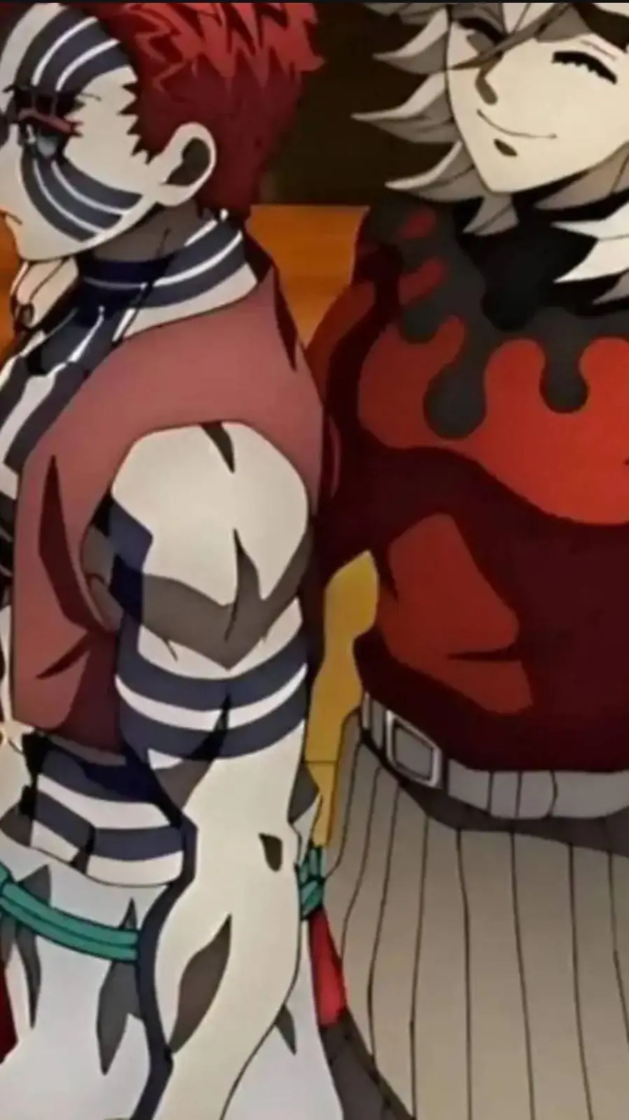 ai character: Doma,Akaza background