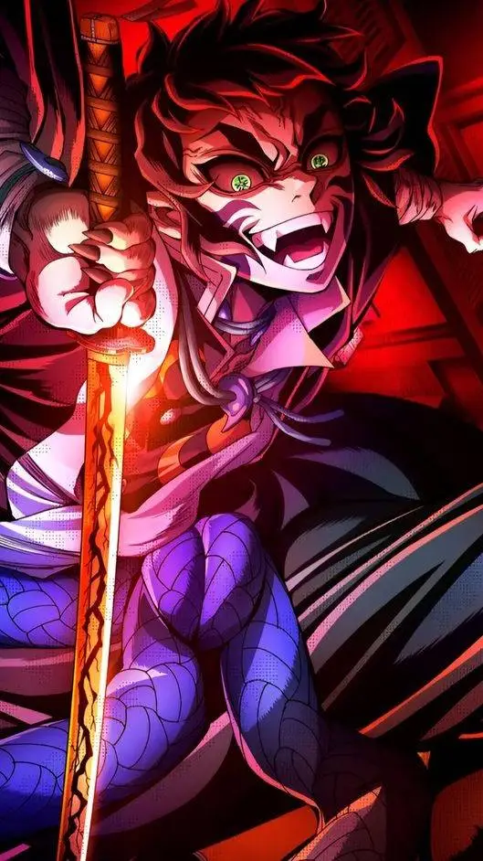 ai character: Kaigaku vs Zenitsu background