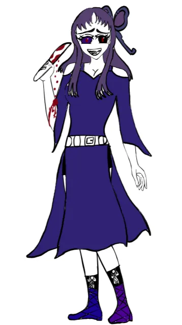 ai character: Creepypasta background