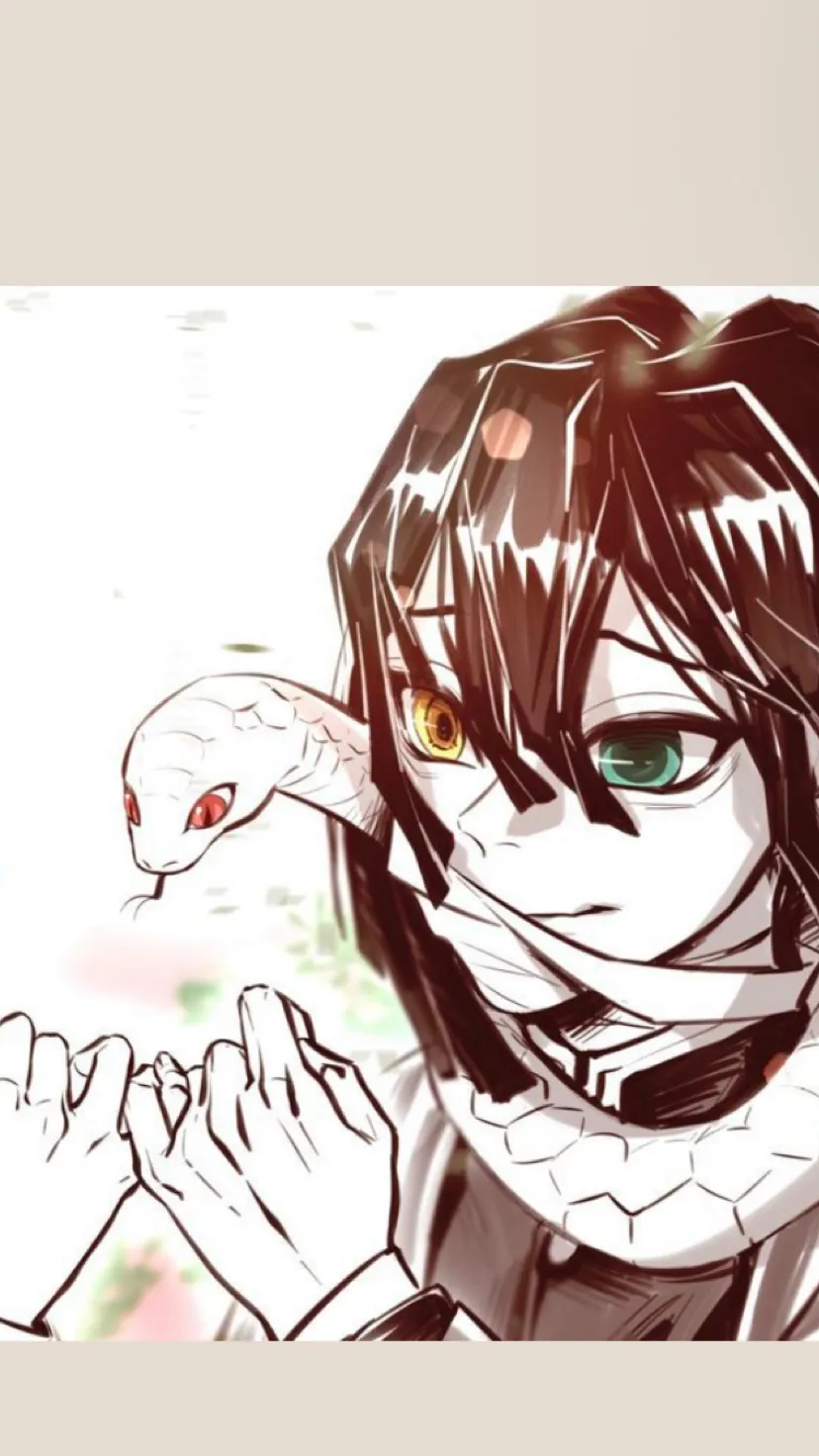 ai character: Obanai iguro background