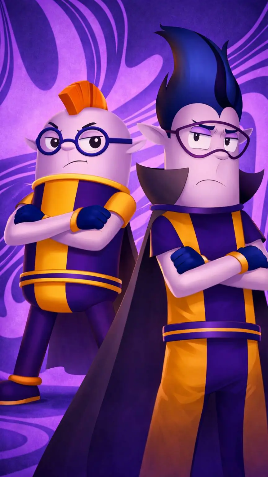 ai character: The TroubleMakers! background