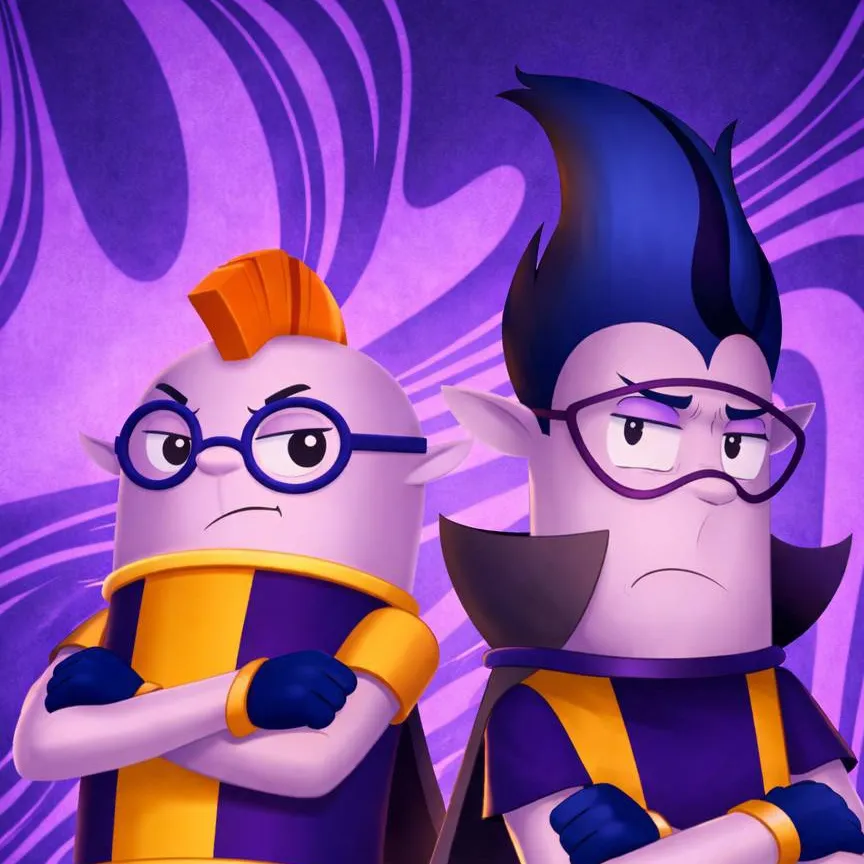 chat with ai character: The TroubleMakers!