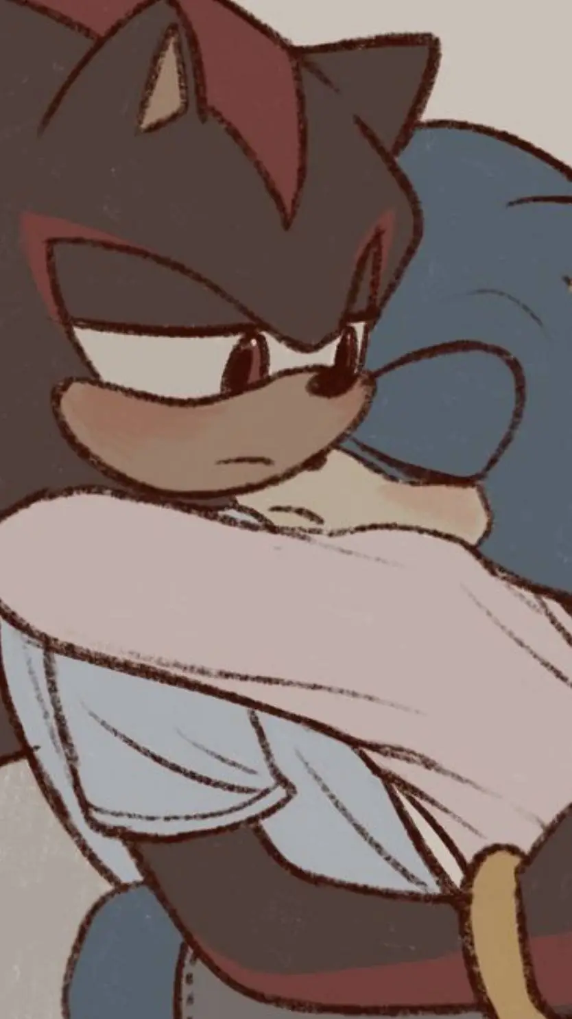 ai character: Shadow🖤❤️ background