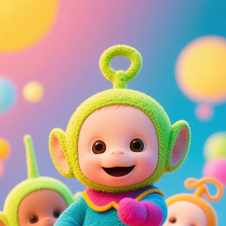 chat with ai character: baby teletubbies 