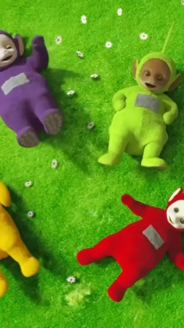ai character: Teletubbies background