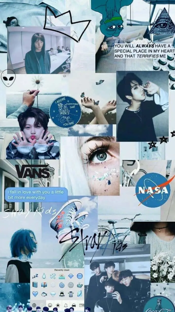 ai character: stray kids  background