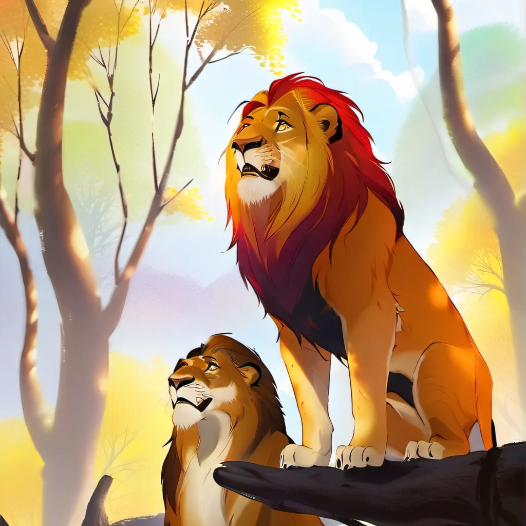 chat with ai character: mufasa y taka 