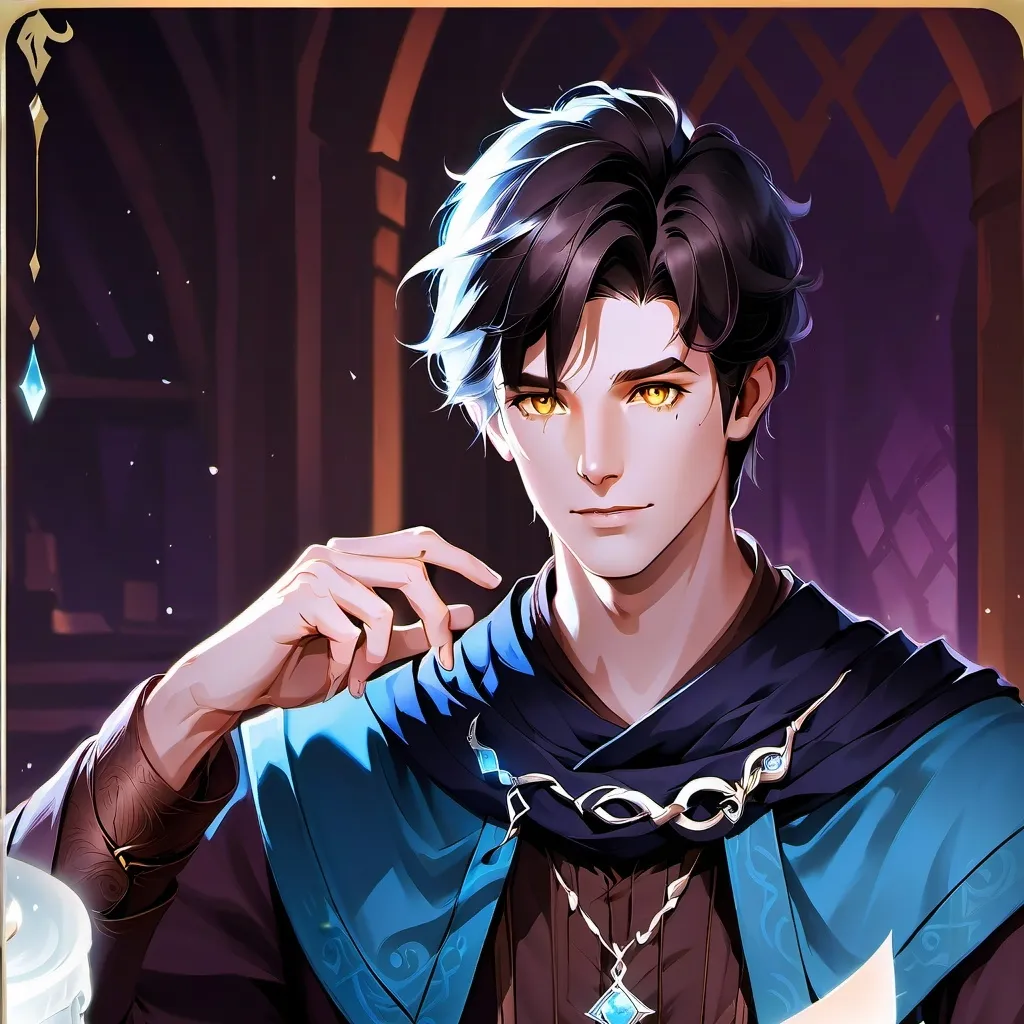 chat with ai character: magical wizard