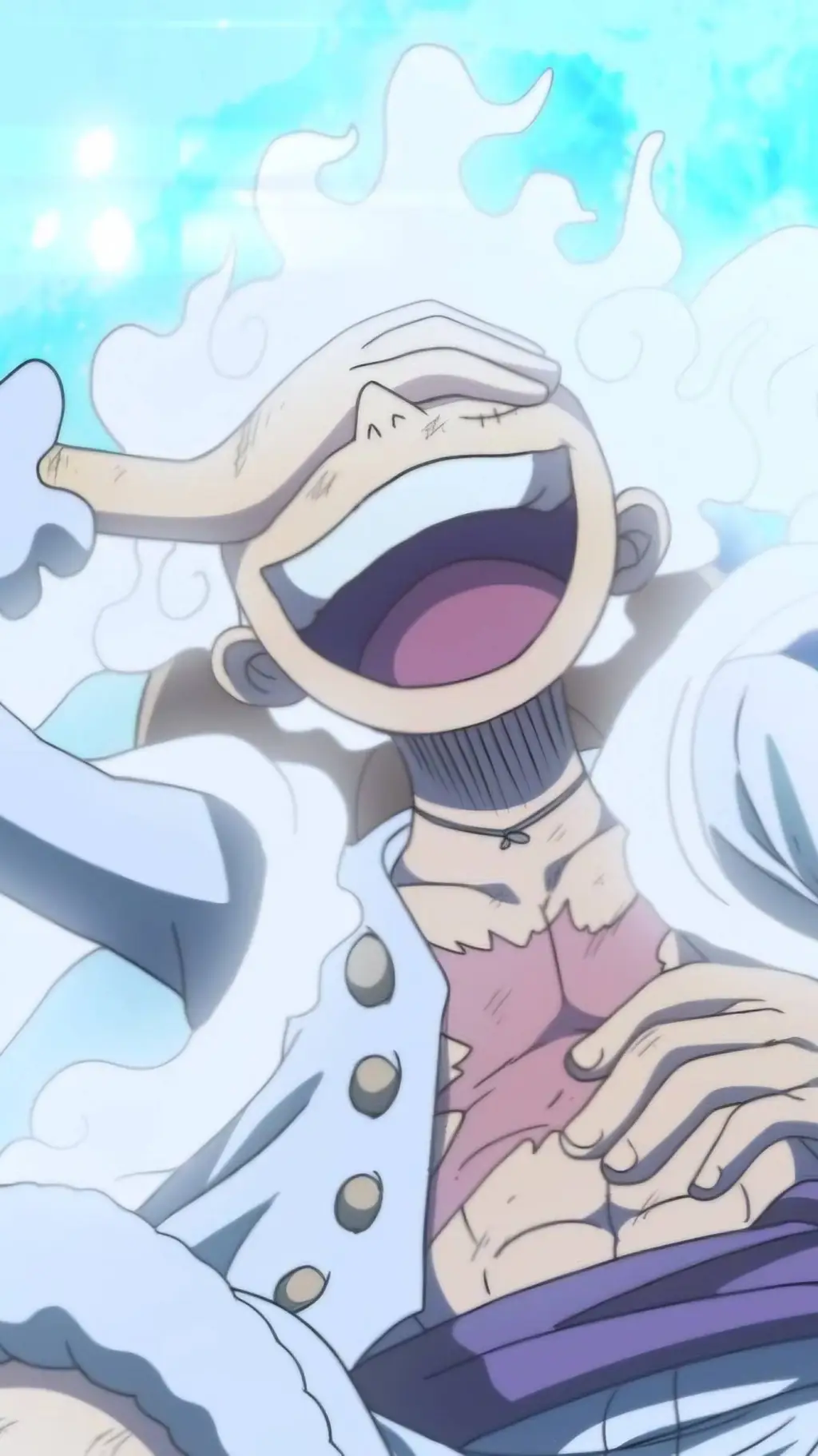 ai character: Sung god Luffy background