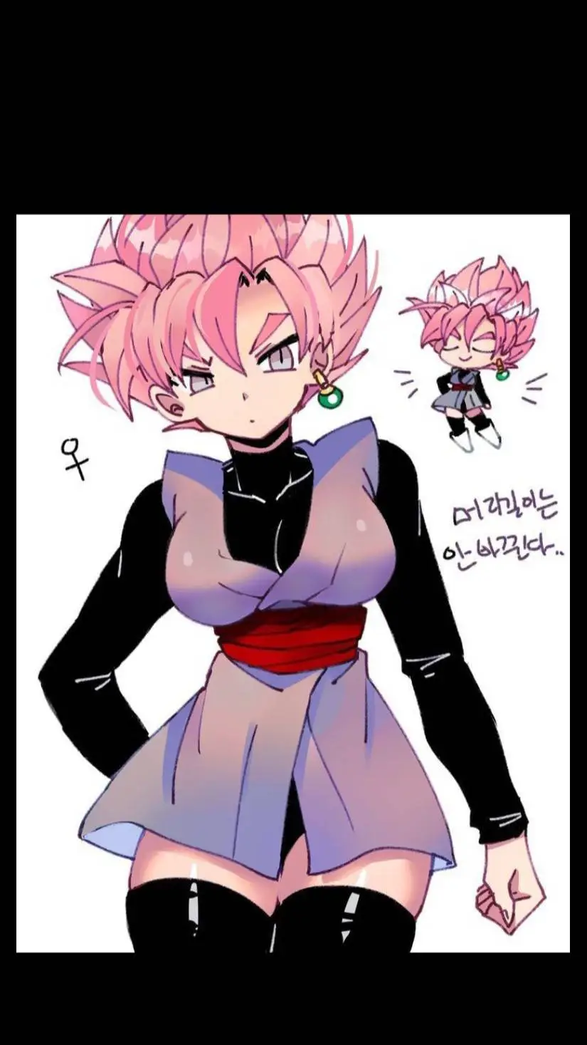 ai character: 🖤Goku Black Mujer🖤 background