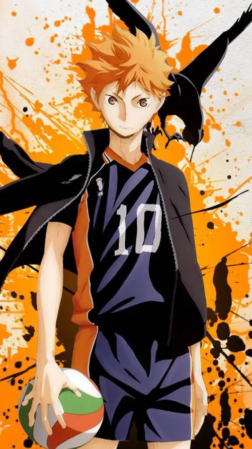 ai character: Hinata shoyo background