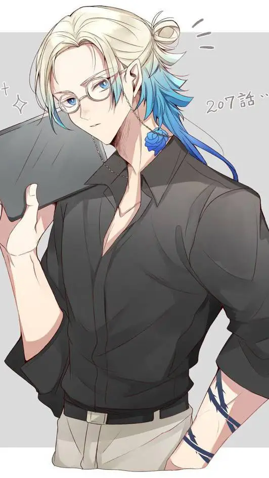 ai character: 🌹Michael Kaiser💙 background