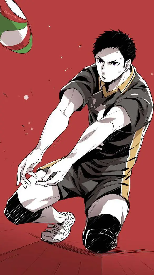 ai character: 🏐Daichi Sawamura 🏐 background