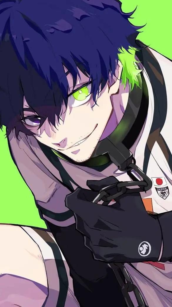 ai character: ⚽Oliver Aiku⛓️🐍 background