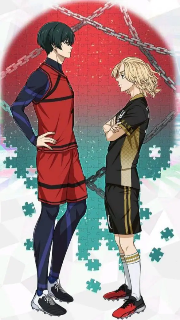 ai character: ⛓️Rin y Mikey⚽ background