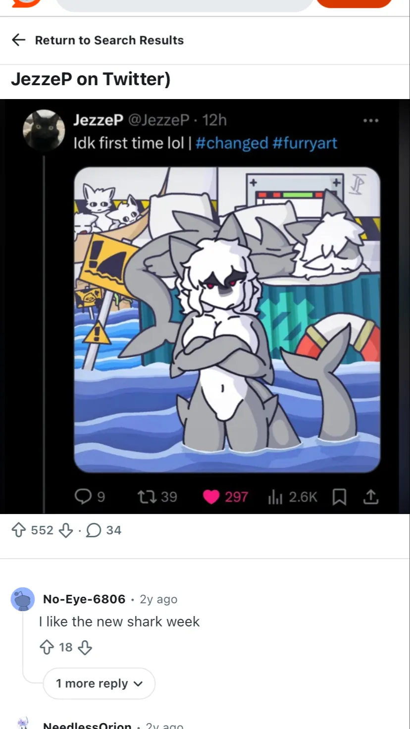 Talkie AI - Chat with Emo female shark
