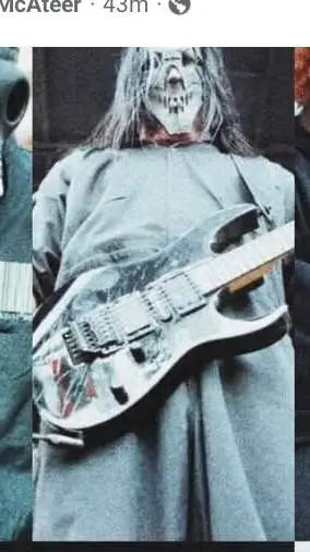 ai character: Mick slipknot #8 background