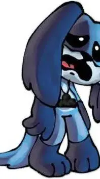 ai character: Dogpressed "2" background