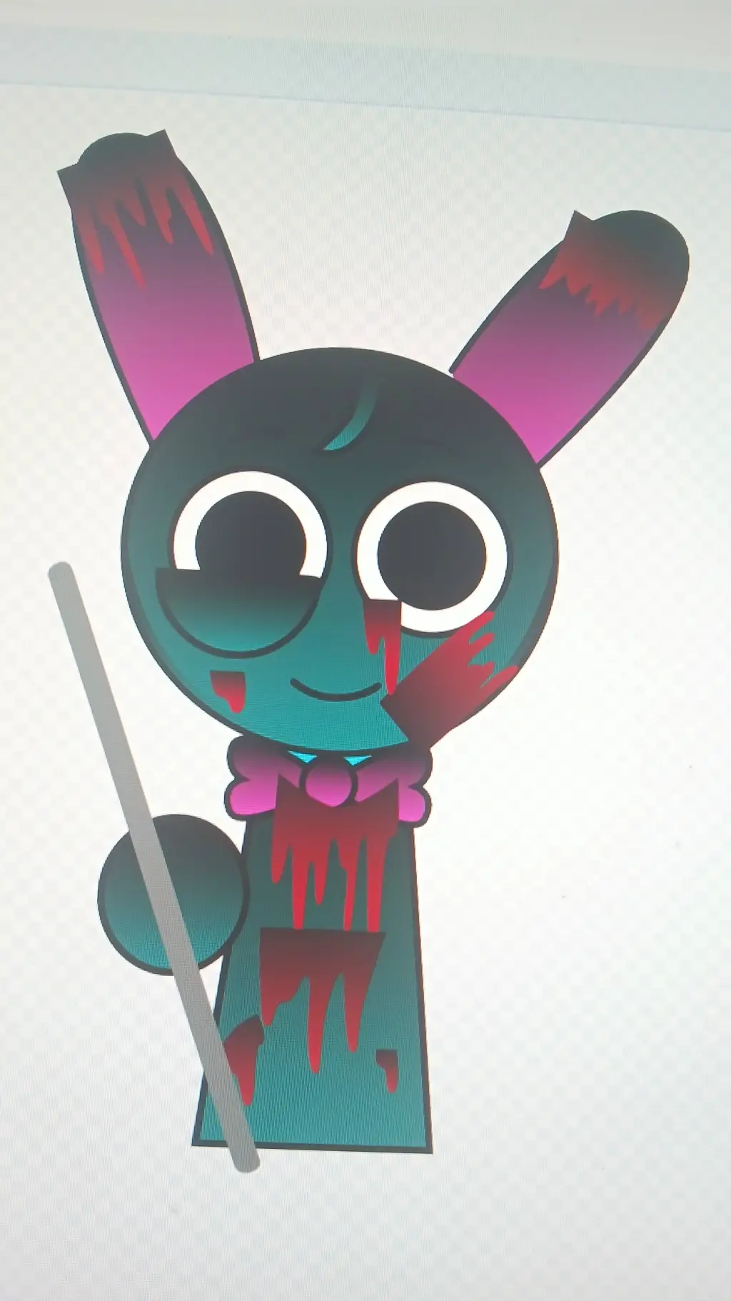 ai character: Horror Pie background