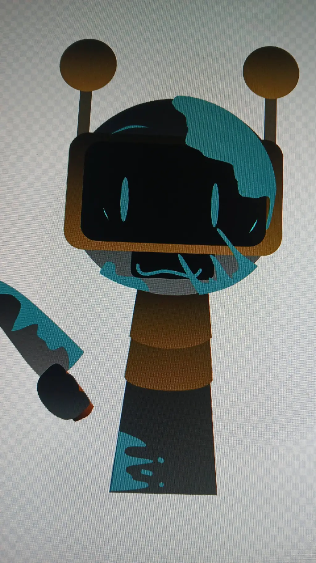 ai character: FunBot...? background