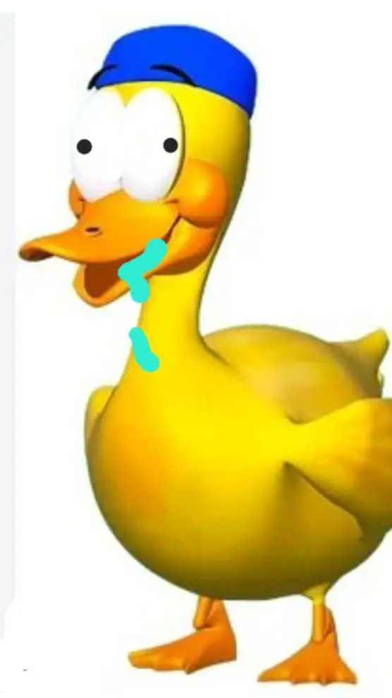 ai character: Patito Juan Tonto background