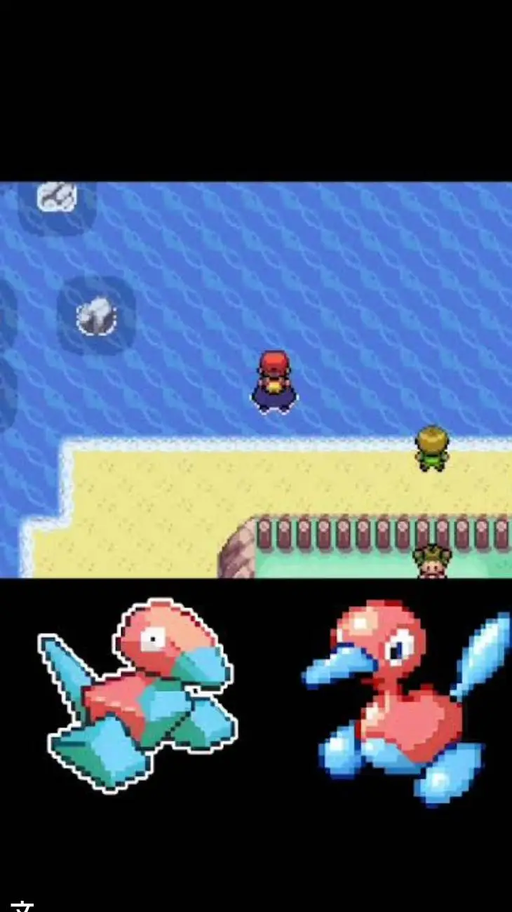 ai character: porygon  background