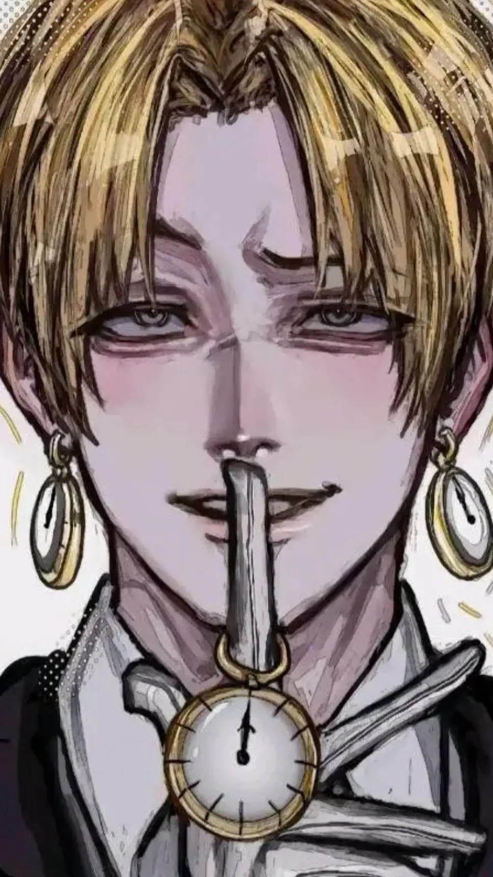 ai character: Netio monoma🤍💛✨ background