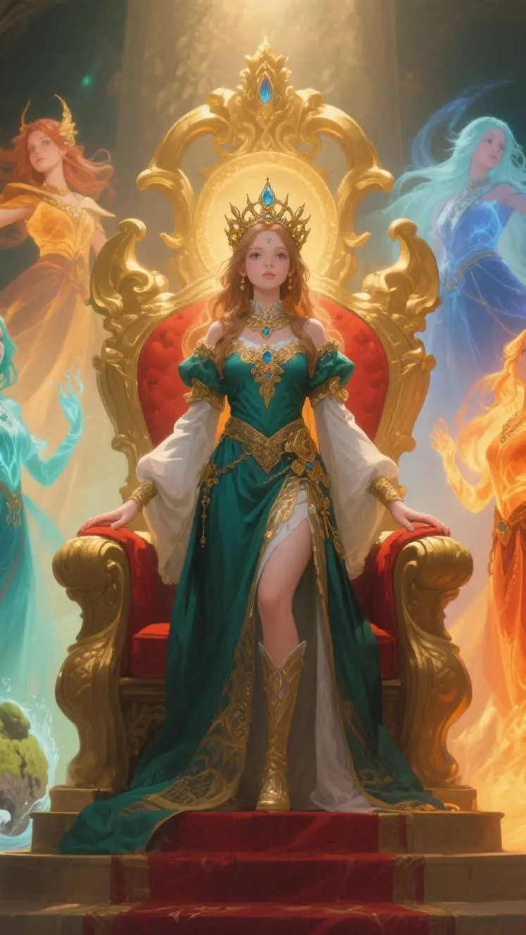 ai character: ENCANTADIA 2016 background