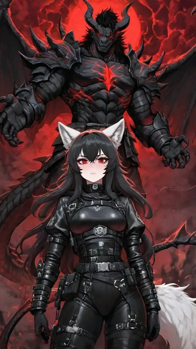 ai character: Emily and AJ background