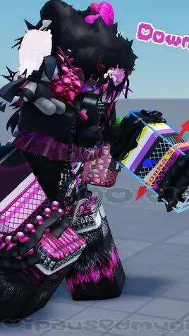 ai character: Azure (Scene)  background