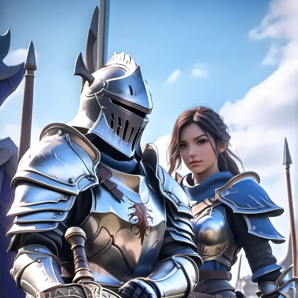 chat with ai character: knight 