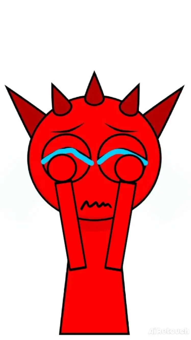 ai character: Sprunki hate Raddy background