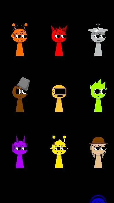 ai character: Sprunki math test background