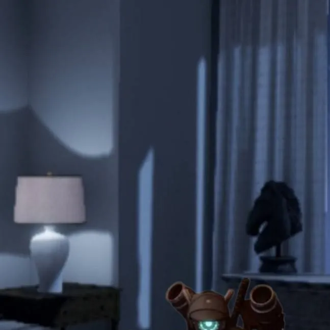 chat with ai character: room