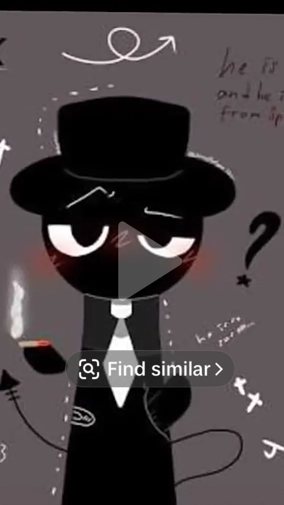 ai character: Black background