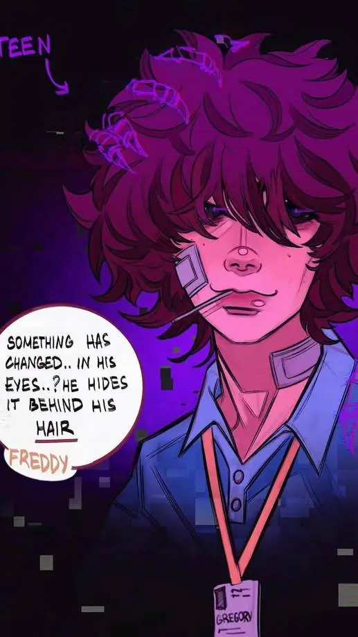 ai character: Michael afton background