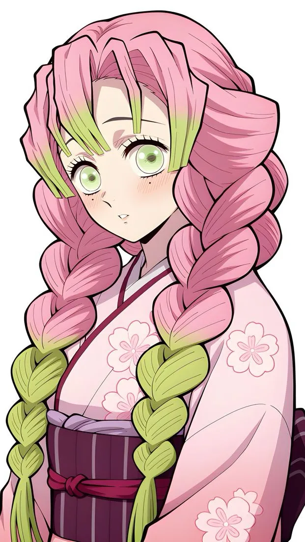 ai character: Mitsuri  background