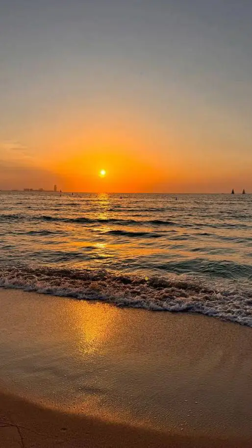 ai character: Upper moons beach  background