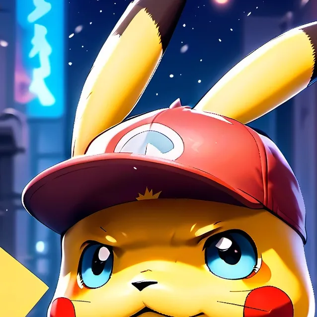 chat with ai character: Pikachu da hood