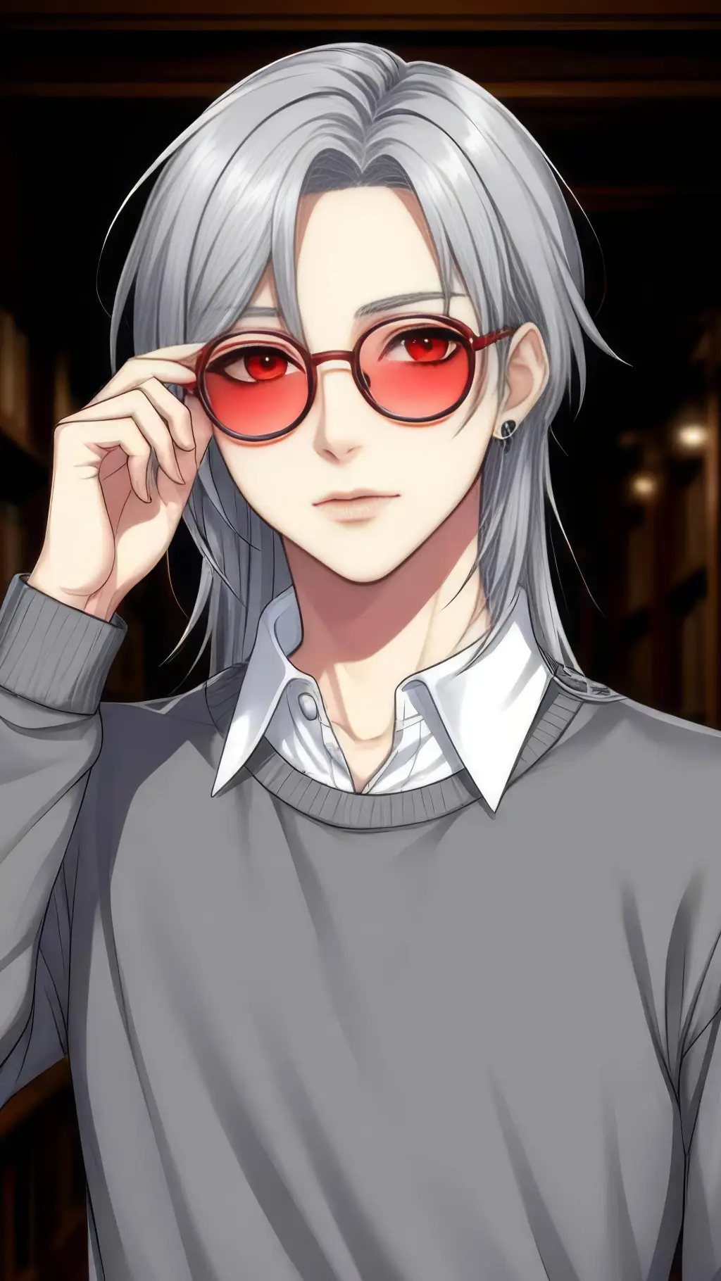 ai character: Кеджи background