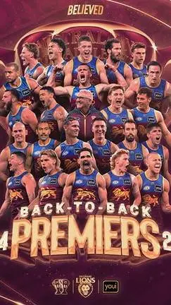 ai character: Brisbane lions  background