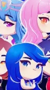 ai character: ᰔᩚKREW✿ background