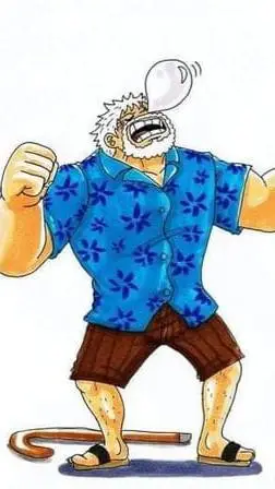 ai character: Monkey D. Garp  background