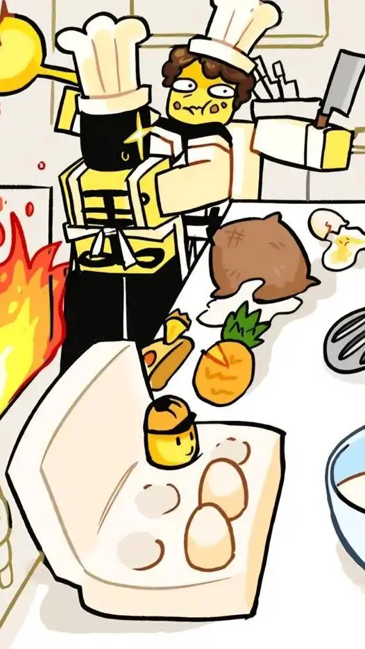 ai character: Cocina 🤑 background