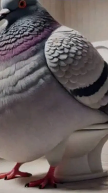 ai character: La paloma esa rara background