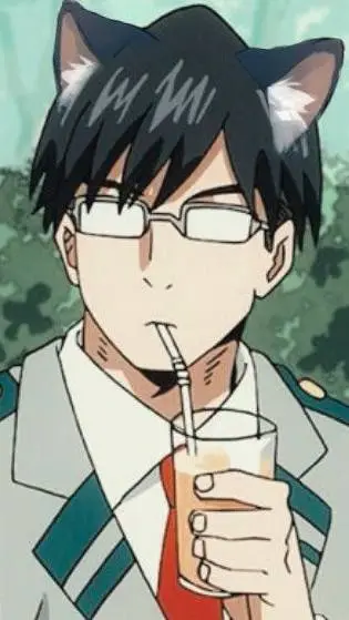 ai character: Iida! (Cat hybrid) background