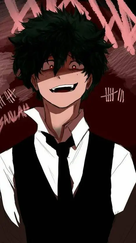 ai character: Villain deku background